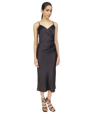 Michael Kors Women's Solid Chain Slip Dress