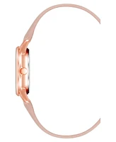 Anne Klein Women's Quartz Pink Polyurethane Watch, 33mm