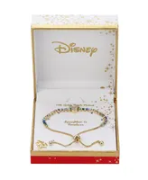 Disney Multi-Color Crystal and Cubic Zirconia Mickey Mouse Bracelet