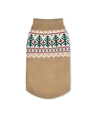 Hope & Henry Fair Isle Dog Sweater