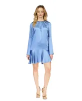 Michael Kors Women's Chain-Neck Bell-Sleeve Dress