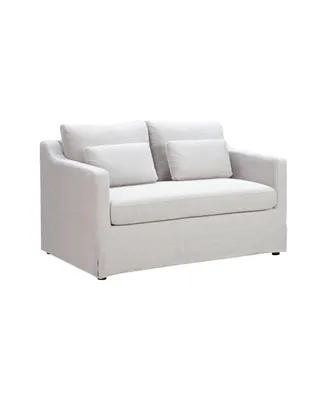 Lifestyle Solutions 58" Polyester Raleigh Loveseat