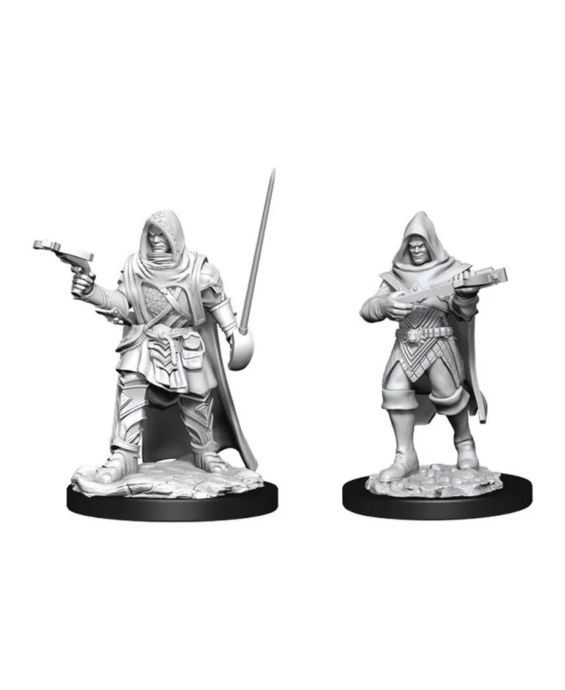 WizKids Pathfinder Battles Deep Cuts Unpainted Male Human Rogue Figure Set