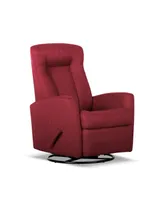 Simplie Fun Sofia Handle Manual Glider Swivel Recliner