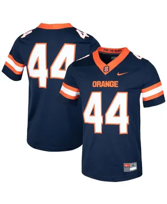 Men's Nike #44 Navy Syracuse Orange Football Jersey