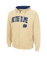 Colosseum Men's Notre Dame Fighting Irish Arch & Logo 3.0 Full-Zip Hoodie