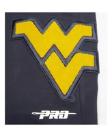 Men's Pro Standard Navy West Virginia Mountaineers Classic Dk Jogger Pants