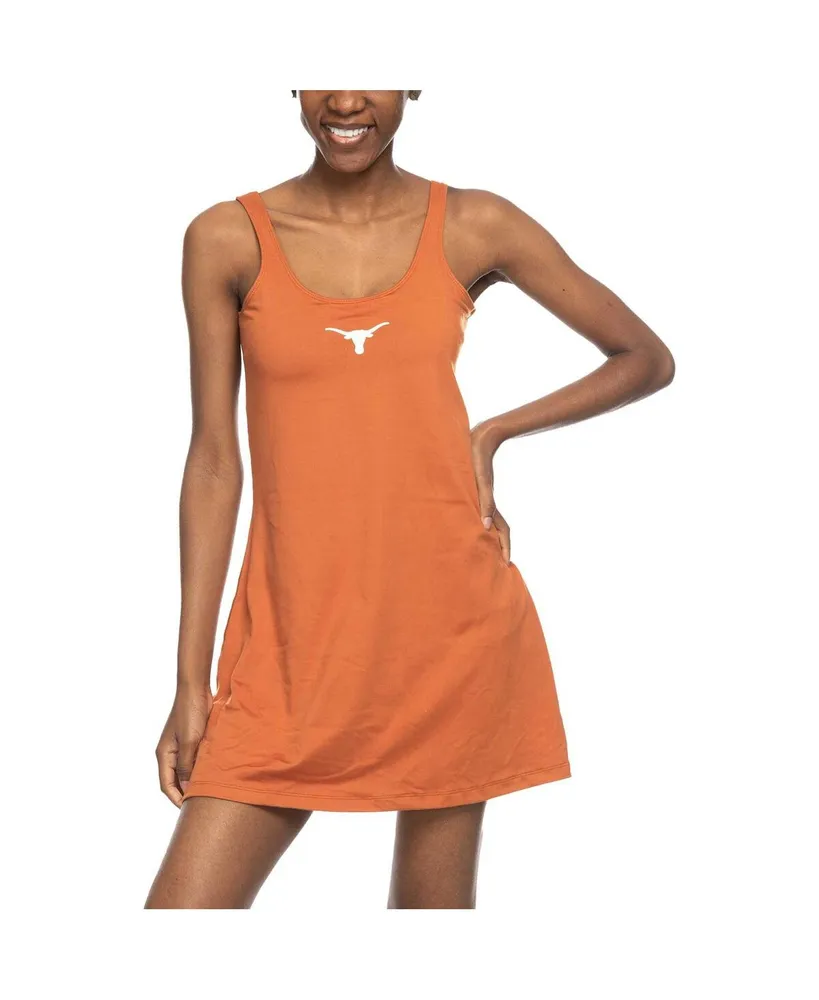 Women's ZooZatz Texas Orange Texas Longhorns Logo Scoop Neck Dress