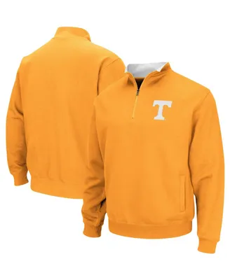 Men's Colosseum Tennessee Orange Volunteers Tortugas Logo Quarter-Zip Jacket