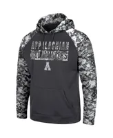 Men's Colosseum Charcoal Appalachian State Mountaineers Oht Military-Inspired Appreciation Digital Camo Pullover Hoodie