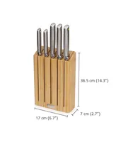 Joseph Joseph Elevate Steel Knives Bamboo 5-Piece Knife Block Set