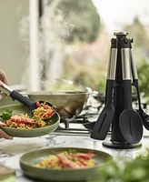 Joseph Joseph Elevate Silicone Carousel 5-Piece Utensil Set with Rotating Storage Stand