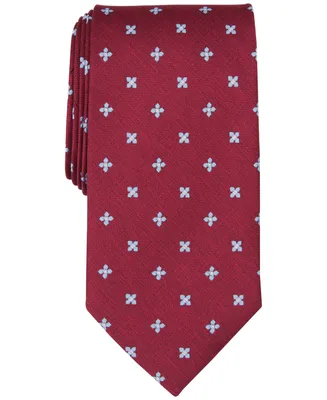 Club Room Men's Kenmore Cross-Pattern Tie, Created for Macy's