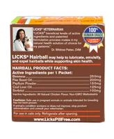 Licks Pill Free Licks Cat Hairball Support - Cat Grooming Supplies & Cat Hairball Remedy - Beeswax & Cod Liver Oil Hairball Control