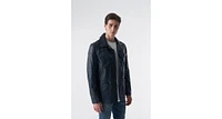 Furniq Uk Men's Genuine Leather Motorcycle Jacket