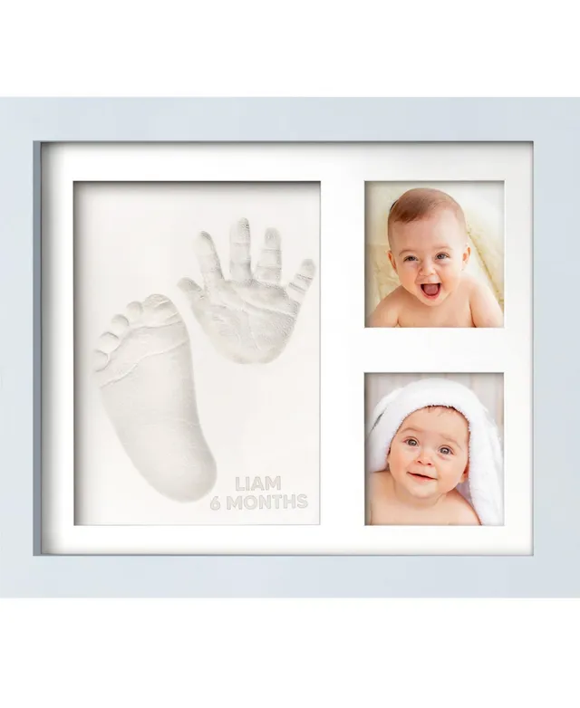  KeaBabies Inkless Baby Hand And Footprint Kit Frame