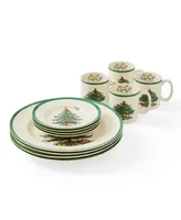 Spode Christmas Tree 12 Pc. Dinnerware Set, Service for 4