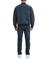 Hawke & Co. Men's Diamond Quilted Bomber Jacket