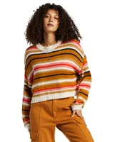 Billabong Juniors' So Bold Striped Crewneck Sweater