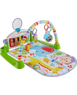 Fisher Price Deluxe Kick Play Piano Gym, Musical Newborn Toy - Multi