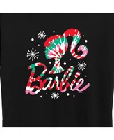 Air Waves Trendy Plus Size Barbie Holiday Graphic T-Shirt