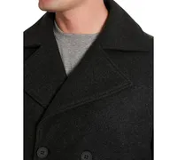 Kenneth Cole Men's Double-Breasted Peacoat