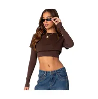 Women's Vick Layered Cropped T-Shirt