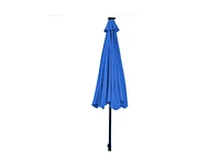 10 Feet Outdoor Patio umbrella with Bright Solar Led Lights