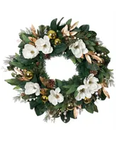 Village Lighting Company 30" Lighted Christmas Wreath