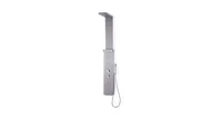 Slickblue 59" Stainless Steel Shower Panel with Massage Jets and Hand Shower