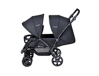 Foldable Lightweight Front Back Seats Double Baby Stroller