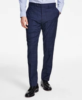 B by Brooks Brothers Men's Classic-Fit Stretch Wool Blend Suit Pant