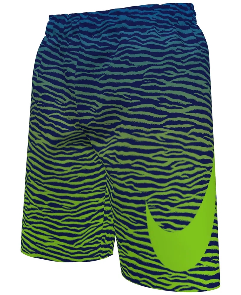 Nike Big Boys Tiger Fade 7" Volley Swim Shorts
