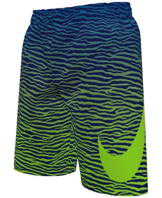 Nike Big Boys Tiger Fade 7" Volley Swim Shorts