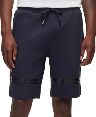 Boss by Hugo Men's Mirror-Effect Relaxed-Fit Shorts