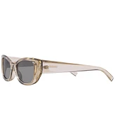 Saint Laurent Women's Sl 593 Sunglasses, Mirror YS000487