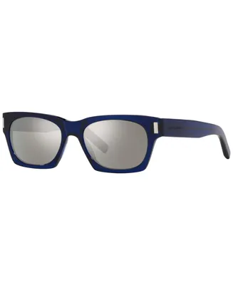 Saint Laurent Unisex Sl 402 Sunglasses, Mirror