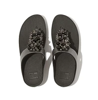 FitFlop Women's Fino Bauble-Bead Toe-Post Sandals