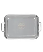 Farberware Classic Series Stainless Steel 17" x 12.25" Roaster with Rack