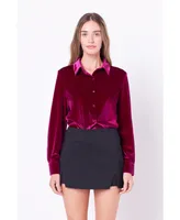 Women's Velvet Classic Shirt