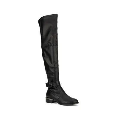 Women's Hailey Crocodile Over the Knee Boot