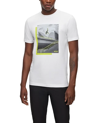 Boss by Hugo Boss Men's Photo-Print T-shirt