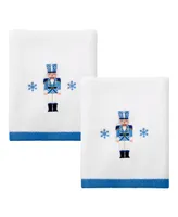 Avanti Nutcracker Trellis Cotton 2 Pack Hand Towel, 16" x 30"