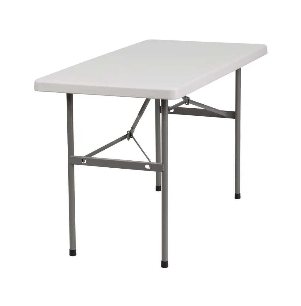 Emma+Oliver 4-Foot Plastic Folding Table