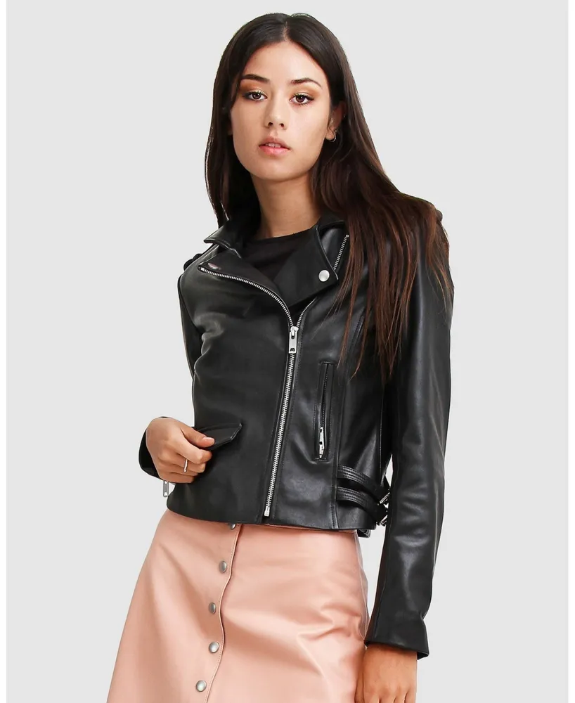 Women Belle & Bloom Just Friends Leather Jacket