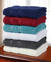 Superior Smart Dry Zero Twist Cotton 4-Piece Bath Towel Set