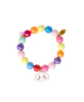 Girl's Bright Gum Ball Unicorn Bracelet Set