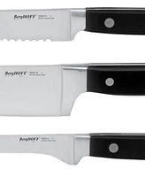 BergHOFF Contempo German Steel 7-Pc. Cutlery Set in Wood Case & Sharpener