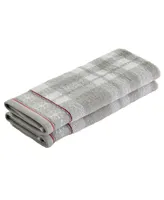 Skl Home Whistler Plaid Cotton 2 Piece Hand Towel Set