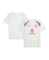 Men's Puma White Ac Milan 2023/24 Pre-Match Jersey